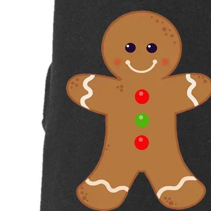 Gingerbread Man Christmas Cookie Baking Holiday Doggie 3-End Fleece Hoodie