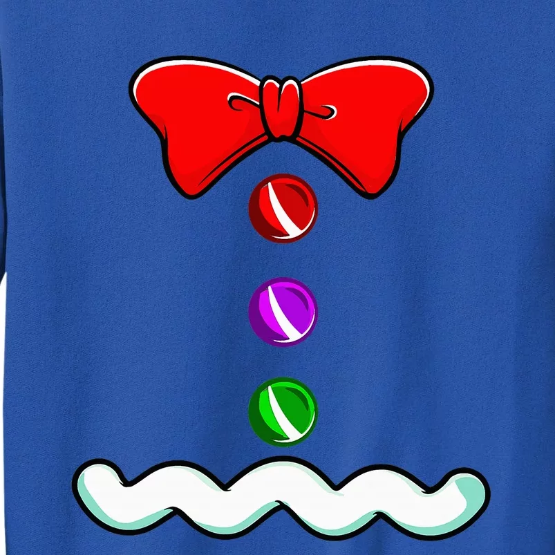 Gingerbread Man Costume Novelty Christmas Tall Sweatshirt