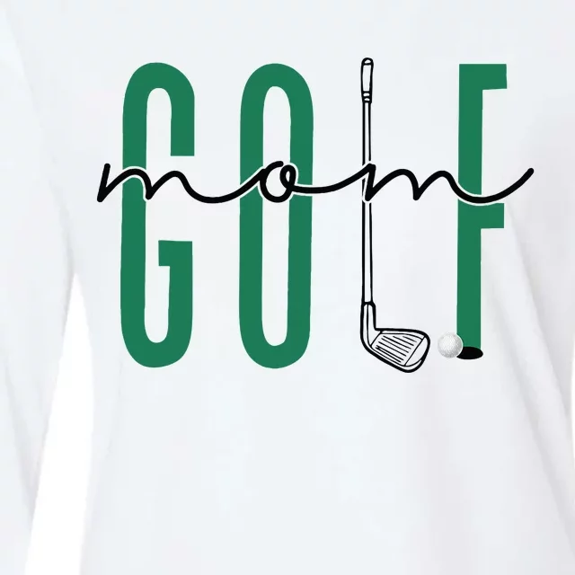 Golf Mom Crewneck Mothers Day Master Golf Women Womens Cotton Relaxed Long Sleeve T-Shirt