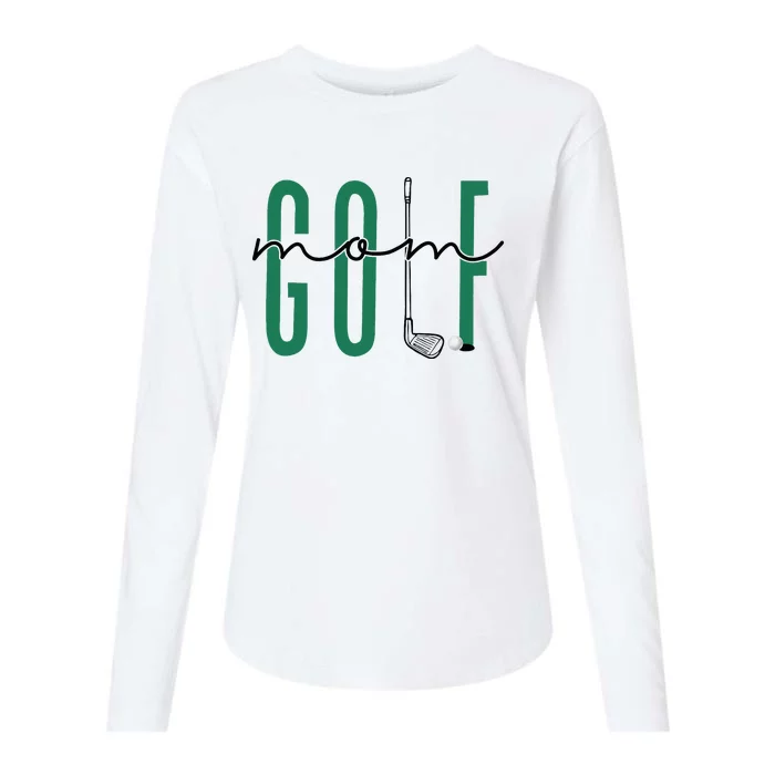 Golf Mom Crewneck Mothers Day Master Golf Women Womens Cotton Relaxed Long Sleeve T-Shirt