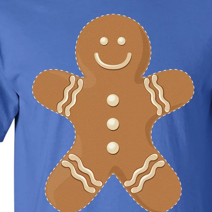 Gingerbread Man Cookie Biscuit Funny Food Christmas Gifts Tall T-Shirt