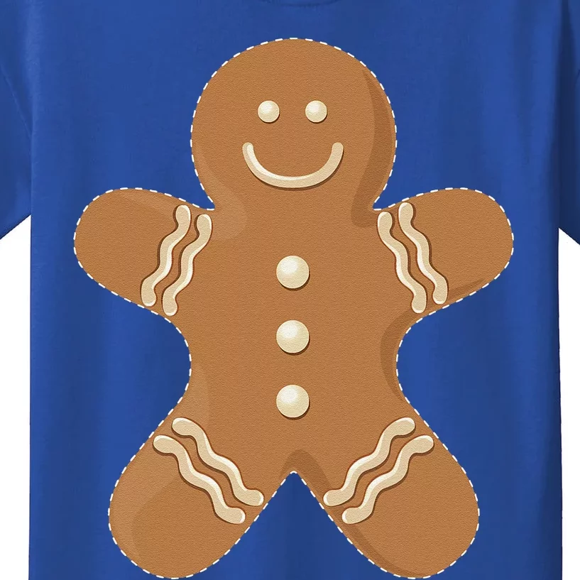 Gingerbread Man Cookie Biscuit Funny Food Christmas Gifts Kids T-Shirt