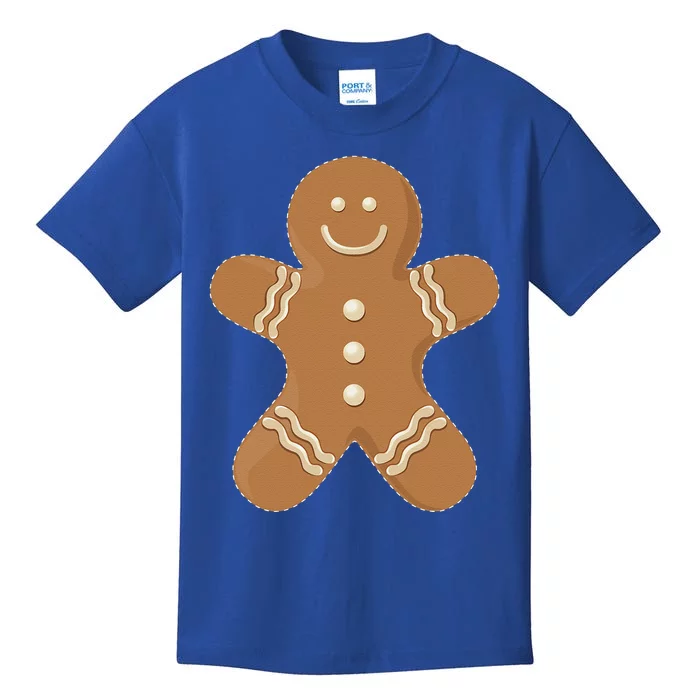 Gingerbread Man Cookie Biscuit Funny Food Christmas Gifts Kids T-Shirt