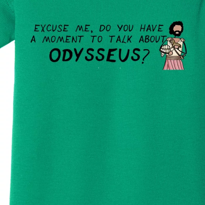 Greek Myth Comix Odysseus Can We Talk Baby Bodysuit