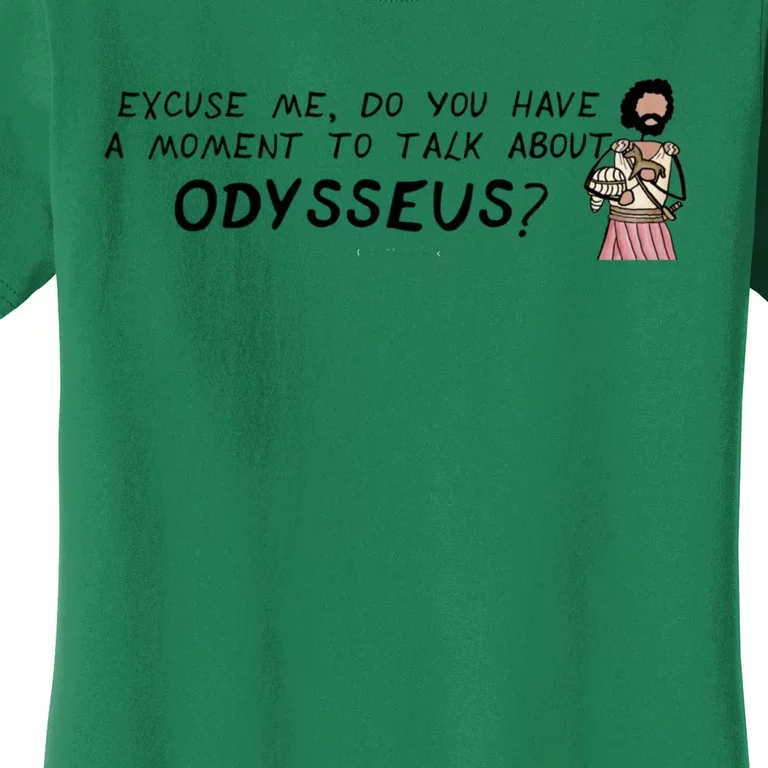 Greek Myth Comix Odysseus Can We Talk Women's T-Shirt