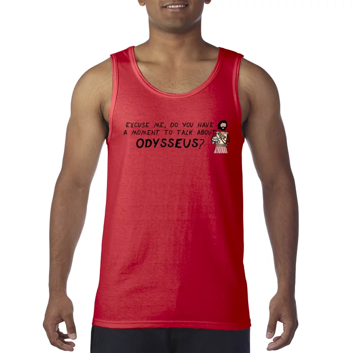 Greek Myth Comix Odysseus Can We Talk Tank Top