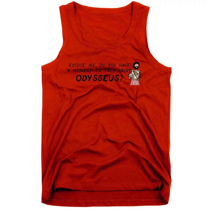 Greek Myth Comix Odysseus Can We Talk Tank Top