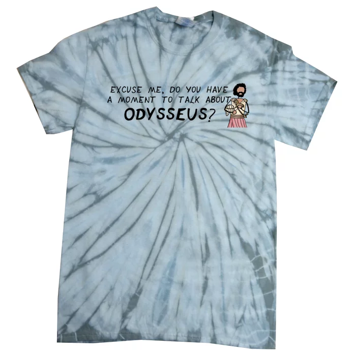 Greek Myth Comix Odysseus Can We Talk Tie-Dye T-Shirt