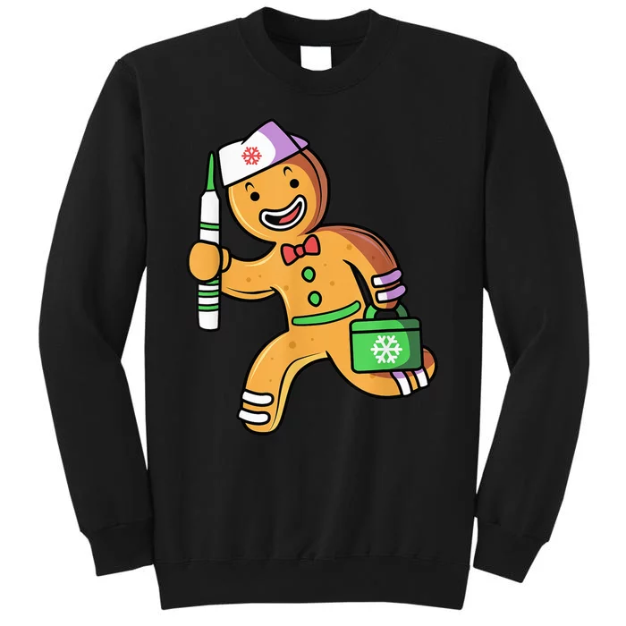 Gingerbread Man Christmas Gingerbread Nurse Sweatshirt