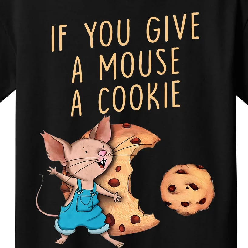 Give Mouse Cookie Kids T-Shirt