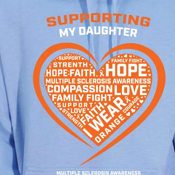 Gifts Ms Daughter Multiple Sclerosis Awareness Cool Gift Unisex Surf Hoodie