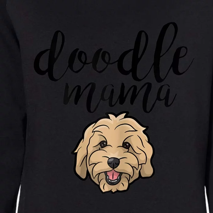 Goldendoodle Mom Doodle Mama Cute Golden Doodle Dog Womens California Wash Sweatshirt