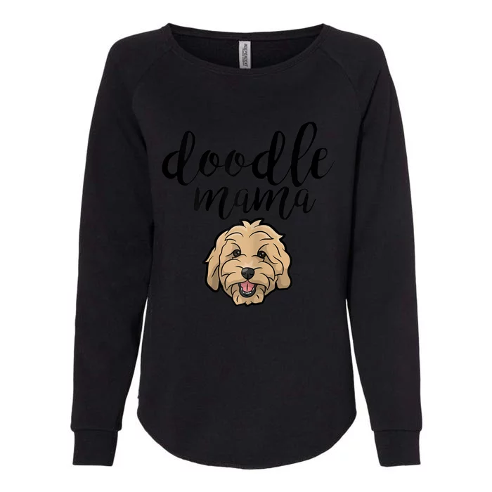 Goldendoodle Mom Doodle Mama Cute Golden Doodle Dog Womens California Wash Sweatshirt