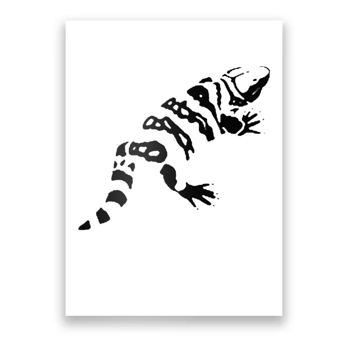 Gila Monster Design Poster