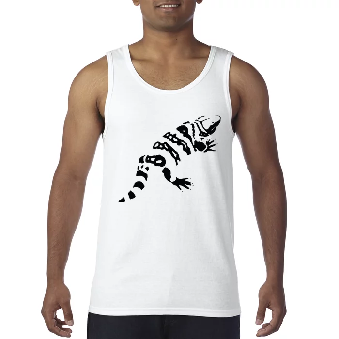 Gila Monster Design Tank Top