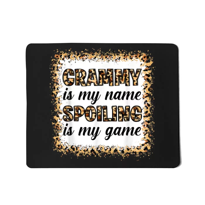 Grandmother Mothers Day Grandma Grammy Is My Name Mousepad