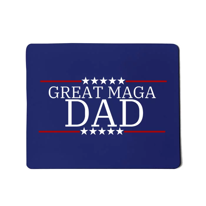 Great MAGA Dad Donald Trump Fathers Day Mousepad