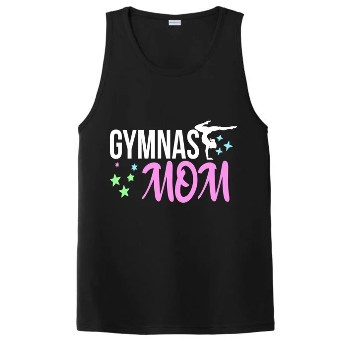 Gymnast Mom Design For Mothers Of Gymnastics Athletes Great Gift Performance Tank