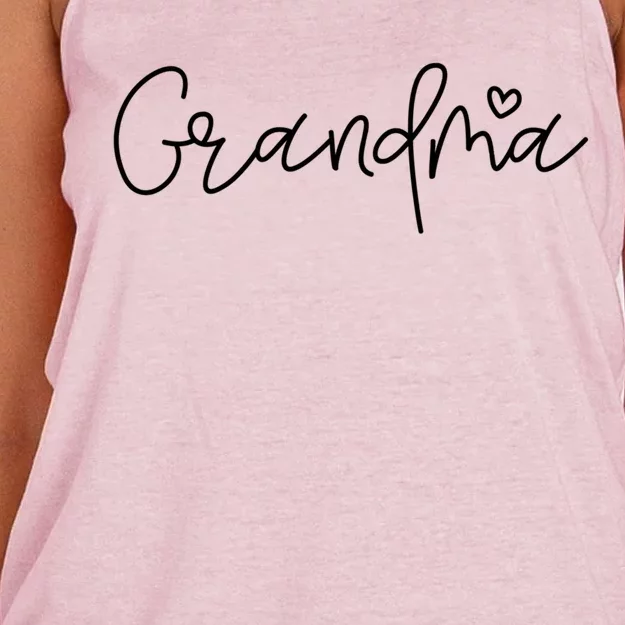 Grandma MotherS Day Grandparents Day Christmas Gift Women's Knotted Racerback Tank