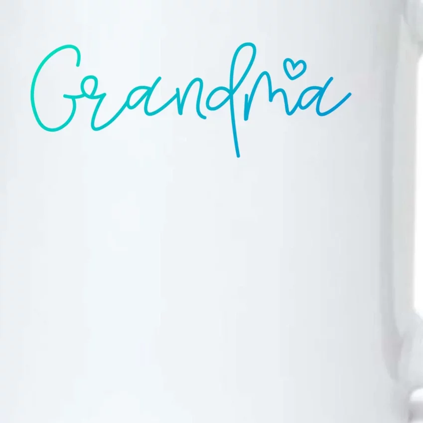 Grandma MotherS Day Grandparents Day Christmas Gift Black Color Changing Mug