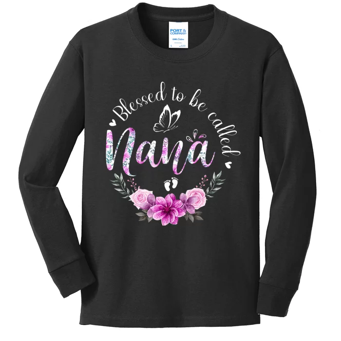 Grandma MotherS Day Kids Long Sleeve Shirt