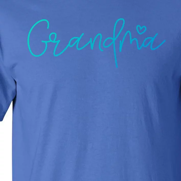 Grandma MotherS Day Grandparents Day Christmas Great Gift Tall T-Shirt