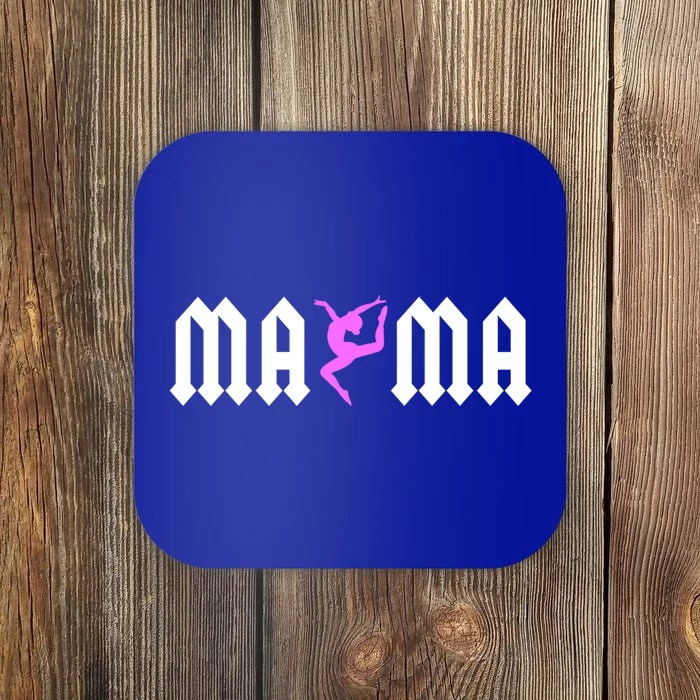 Gymnastics Mama Design For Tumbling Mom Gymnast Support Gift Coaster