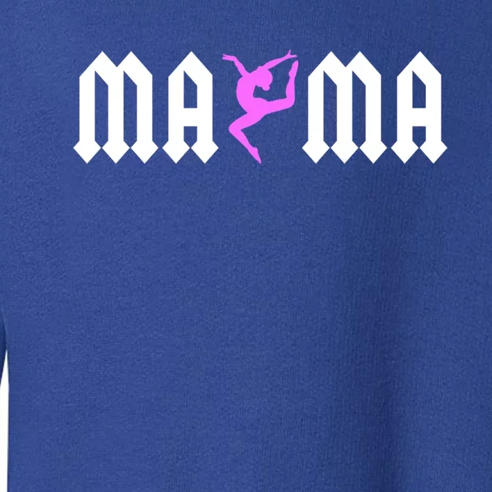 Gymnastics Mama Design For Tumbling Mom Gymnast Support Gift Toddler Sweatshirt