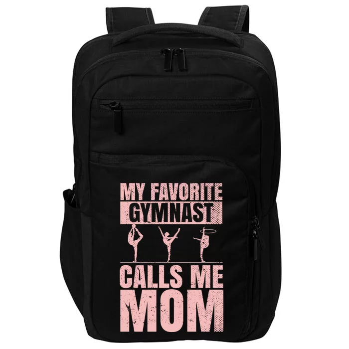 Gymnastics Mothers Day Acrobatic Sport Mom Gymnast Gift Impact Tech Backpack