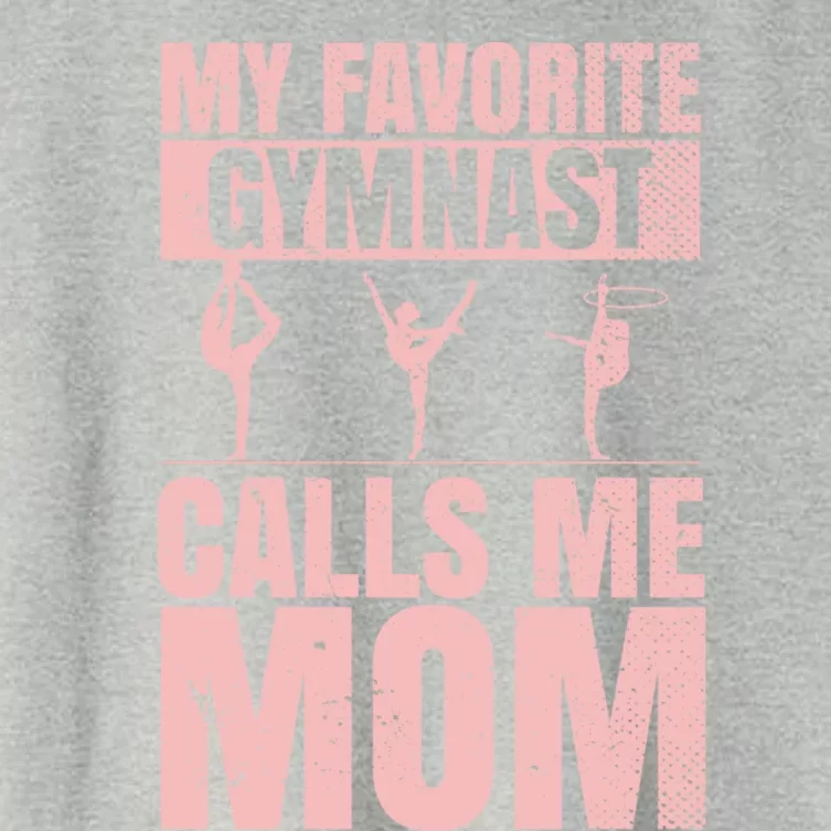 Gymnastics Mothers Day Acrobatic Sport Mom Gymnast Gift Women's Crop Top Tee