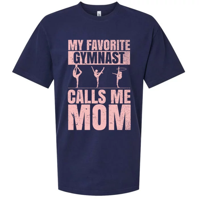 Gymnastics Mothers Day Acrobatic Sport Mom Gymnast Gift Sueded Cloud Jersey T-Shirt