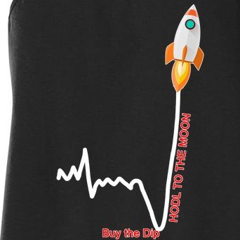 GME Stock AMC Hold To The Moon Buy The Dip Women's Racerback Tank