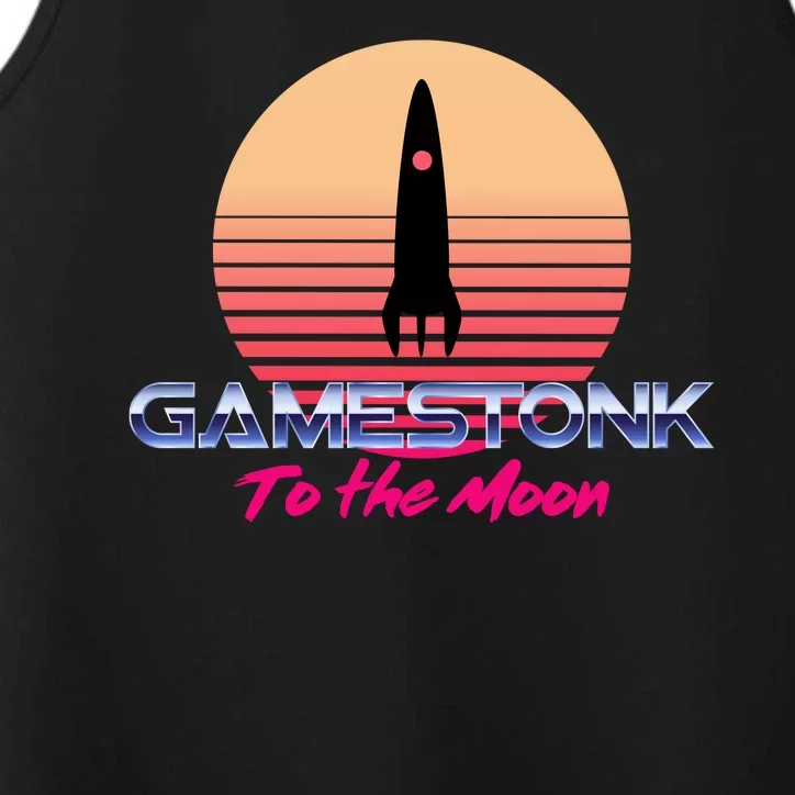 $GME Ticker Rocket Moon Gamestonk GME Gamestick Performance Tank