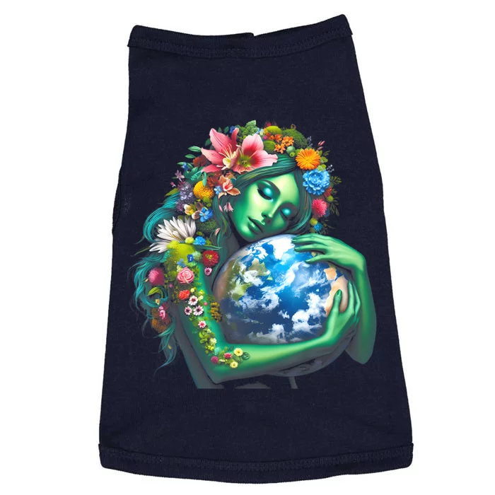 Green Mother Earth Day Doggie Tank