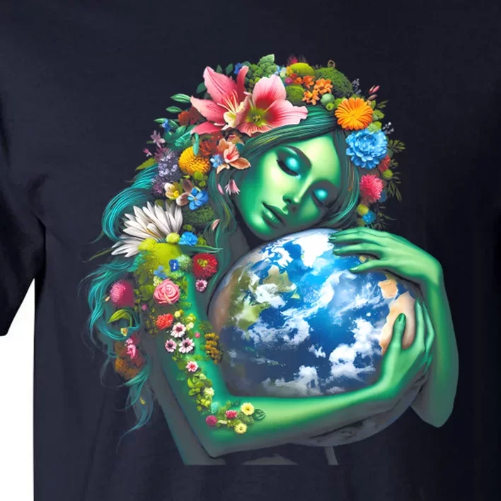 Green Mother Earth Day Tall T-Shirt