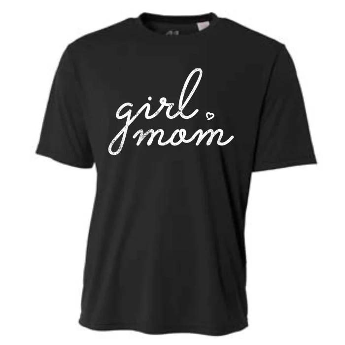 Girl Mom Empowered Mother Of 'S Mother's Day Gift Cooling Performance Crew T-Shirt