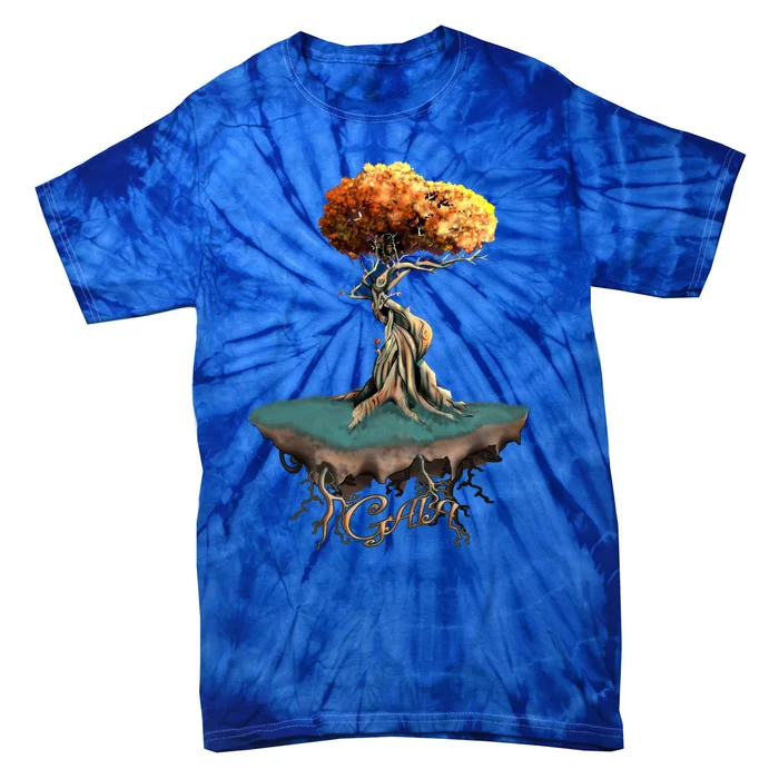 Gaia Mother Earth Black History Month African American Pride Cute Gift Tie-Dye T-Shirt