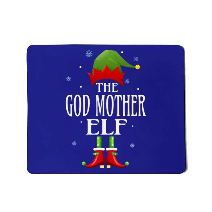 God Mother Elf Xmas Matching Family Group Christmas Party Cute Gift Mousepad