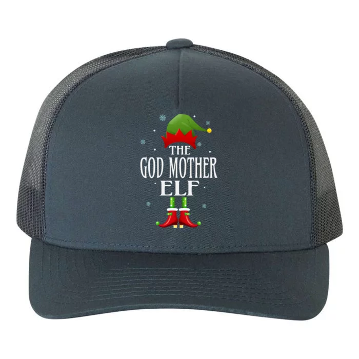 God Mother Elf Xmas Matching Family Group Christmas Party Cute Gift Yupoong Adult 5-Panel Trucker Hat