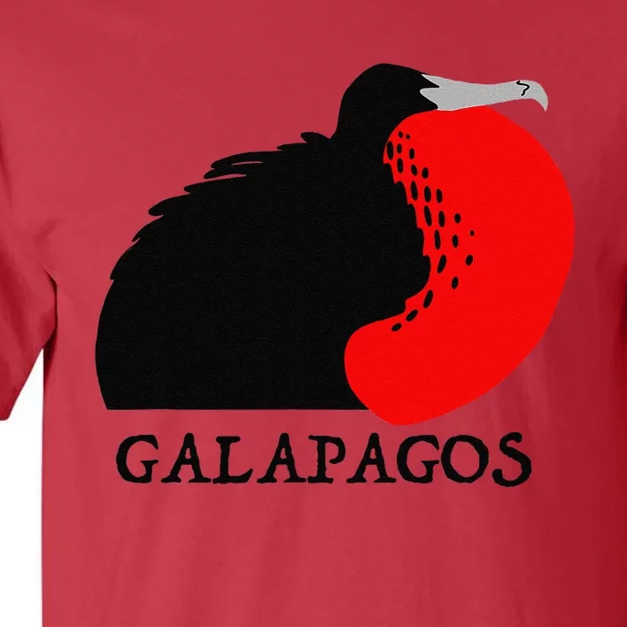 Galapagos Magnificent Frigate Bird Tall T-Shirt