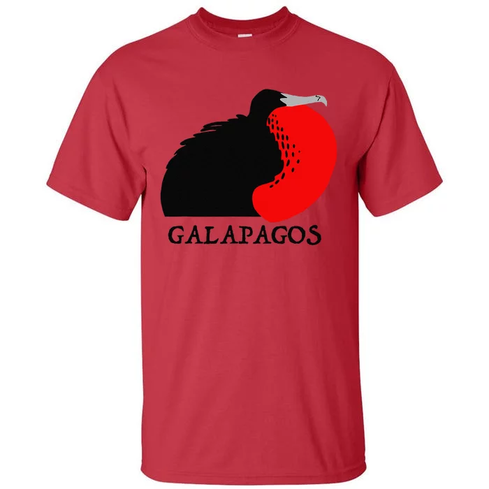 Galapagos Magnificent Frigate Bird Tall T-Shirt