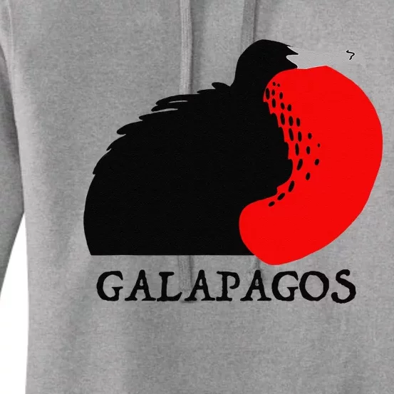 Galapagos Magnificent Frigate Bird Women's Pullover Hoodie