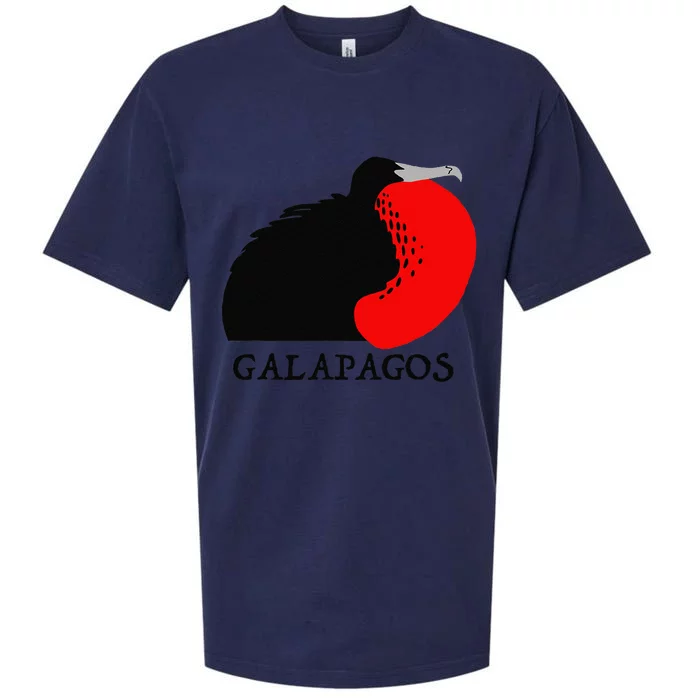 Galapagos Magnificent Frigate Bird Sueded Cloud Jersey T-Shirt