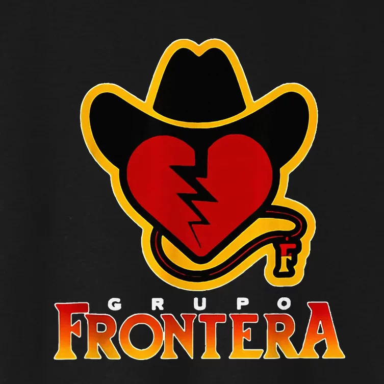 Grupo Mexican Frontera Border Band Music Musica Mexico Women's Crop Top Tee