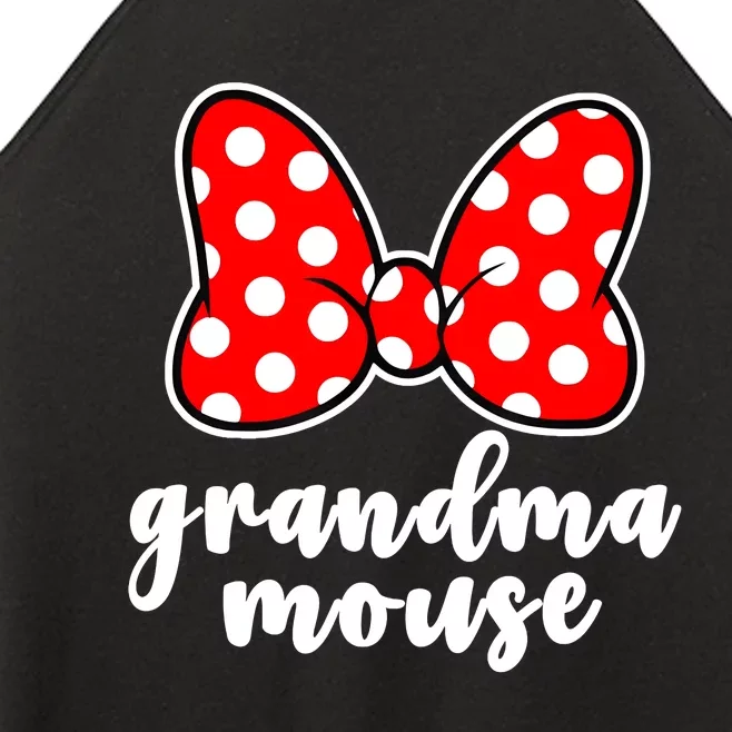 Grandma Mouse Family Vacation Funny Grandma Mouse Women’s Perfect Tri Rocker Tank