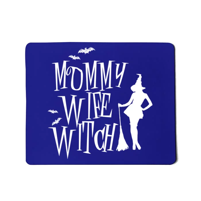 Gift Mommy Funny Costume Wife Mom Witch Halloween Gift Mousepad