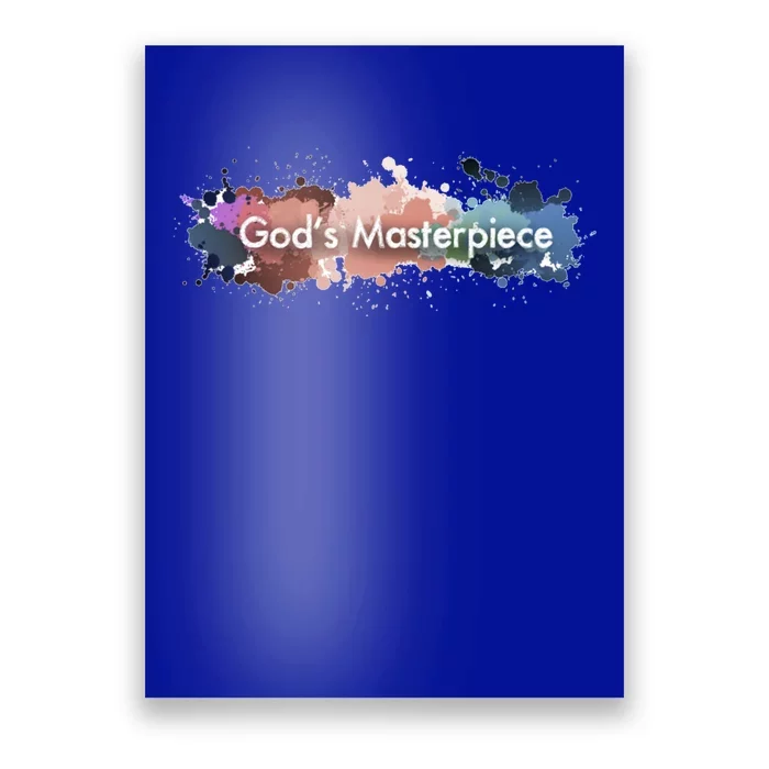 God's Masterpiece Funny Gift Poster