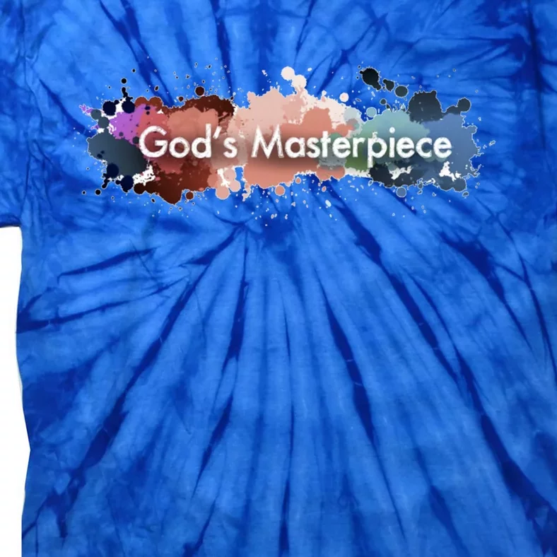 God's Masterpiece Funny Gift Tie-Dye T-Shirt