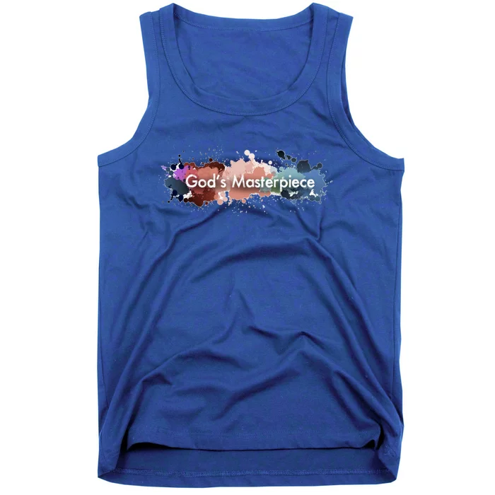 God's Masterpiece Funny Gift Tank Top