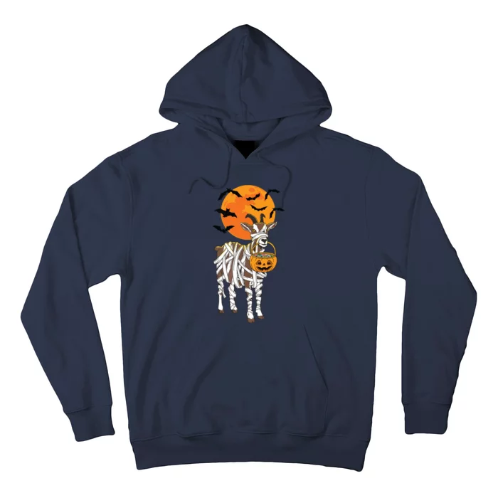 Goat Mummy Funny Halloween Farmer Hoodie